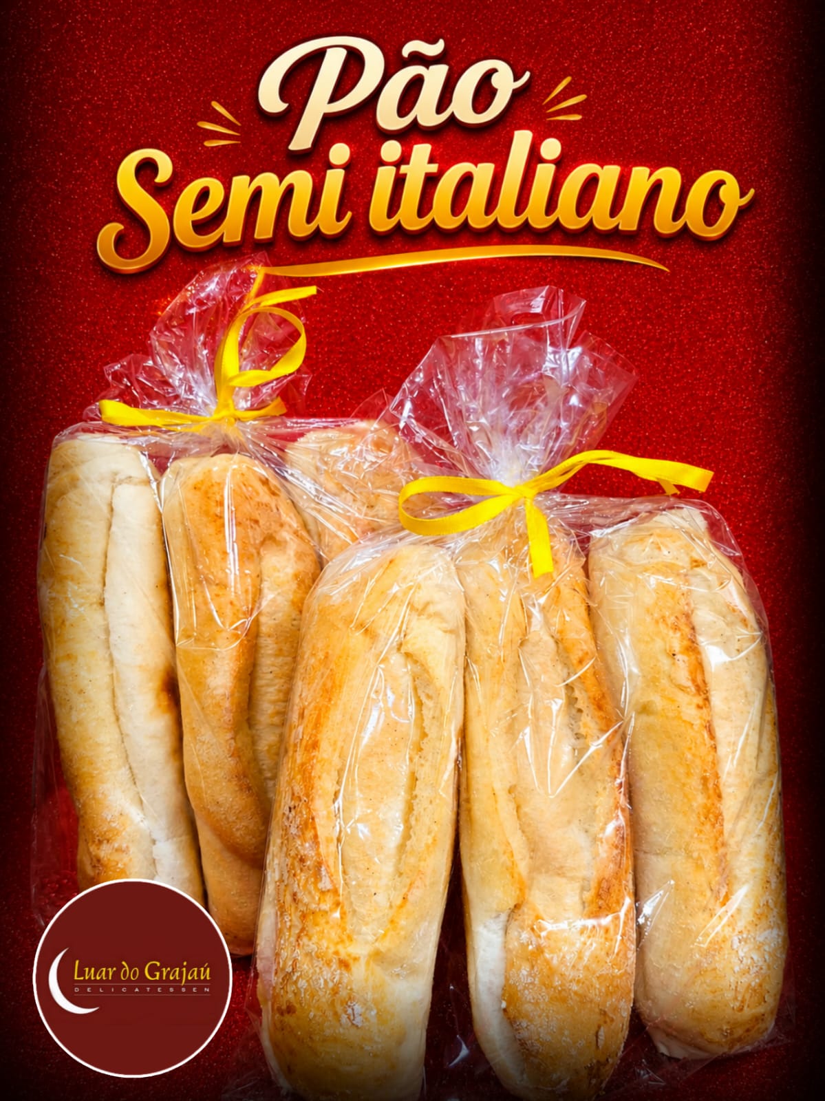 PÃO SEMI ITALIANO