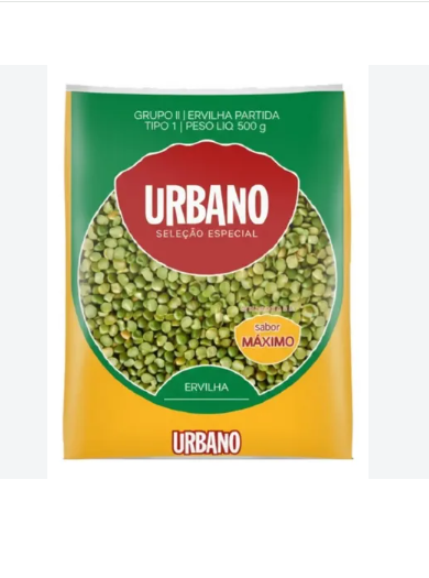 ERVILHA VERDE PARTIDA URBANA 500g