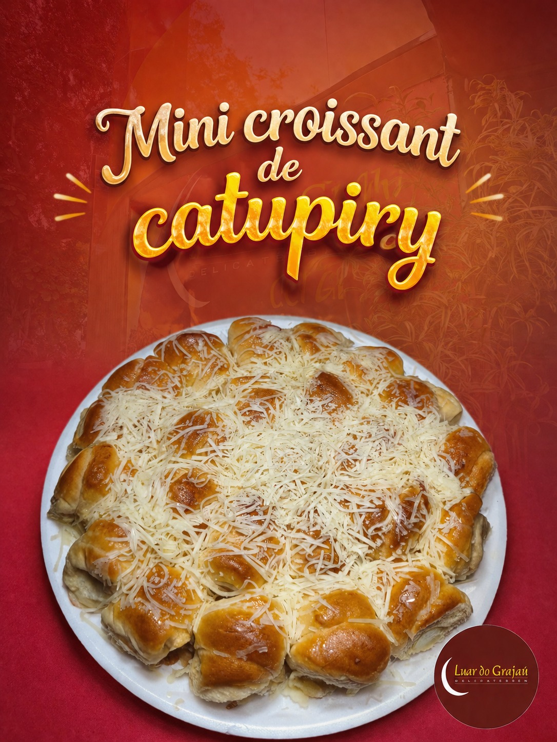 BANDEJA DE CROISSANT CATUPIRY