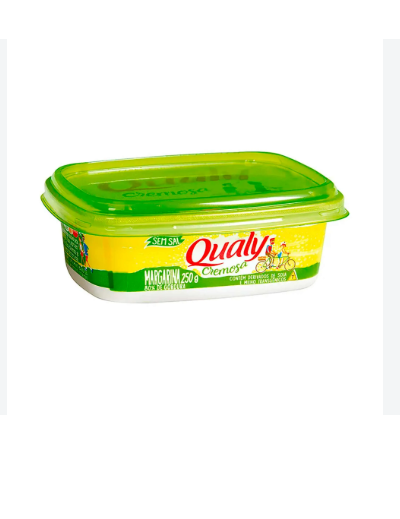 MARGARINA CREMOSA COM SAL QUALY 250g