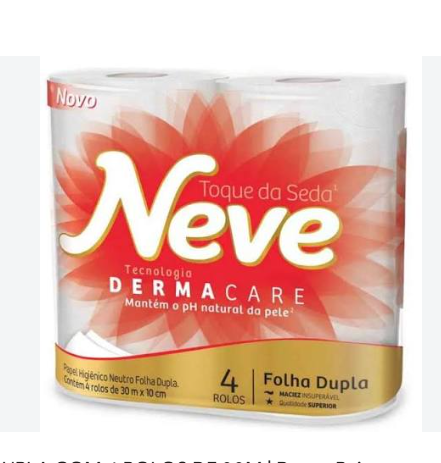 PAPEL HIGIÊNICO NEVE